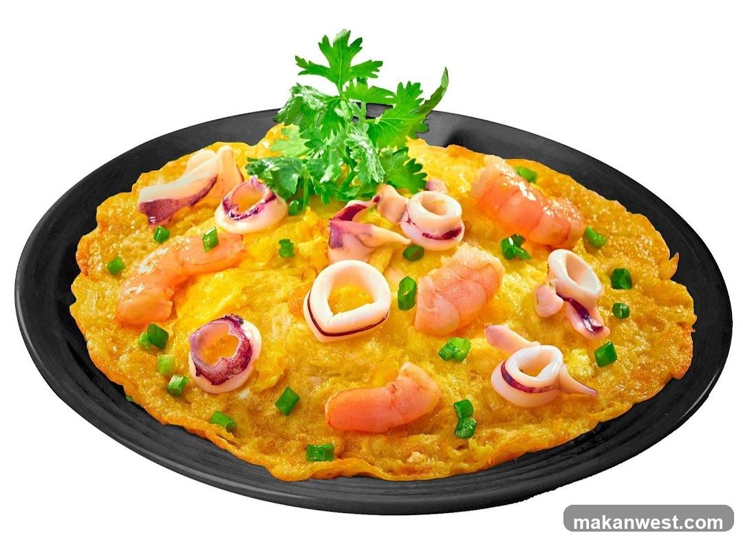 Seafood Omelet