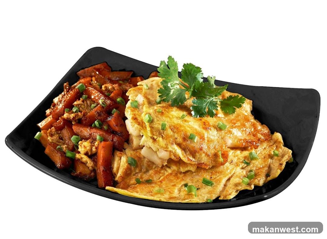 Omelet with Stir-fried Vegetables