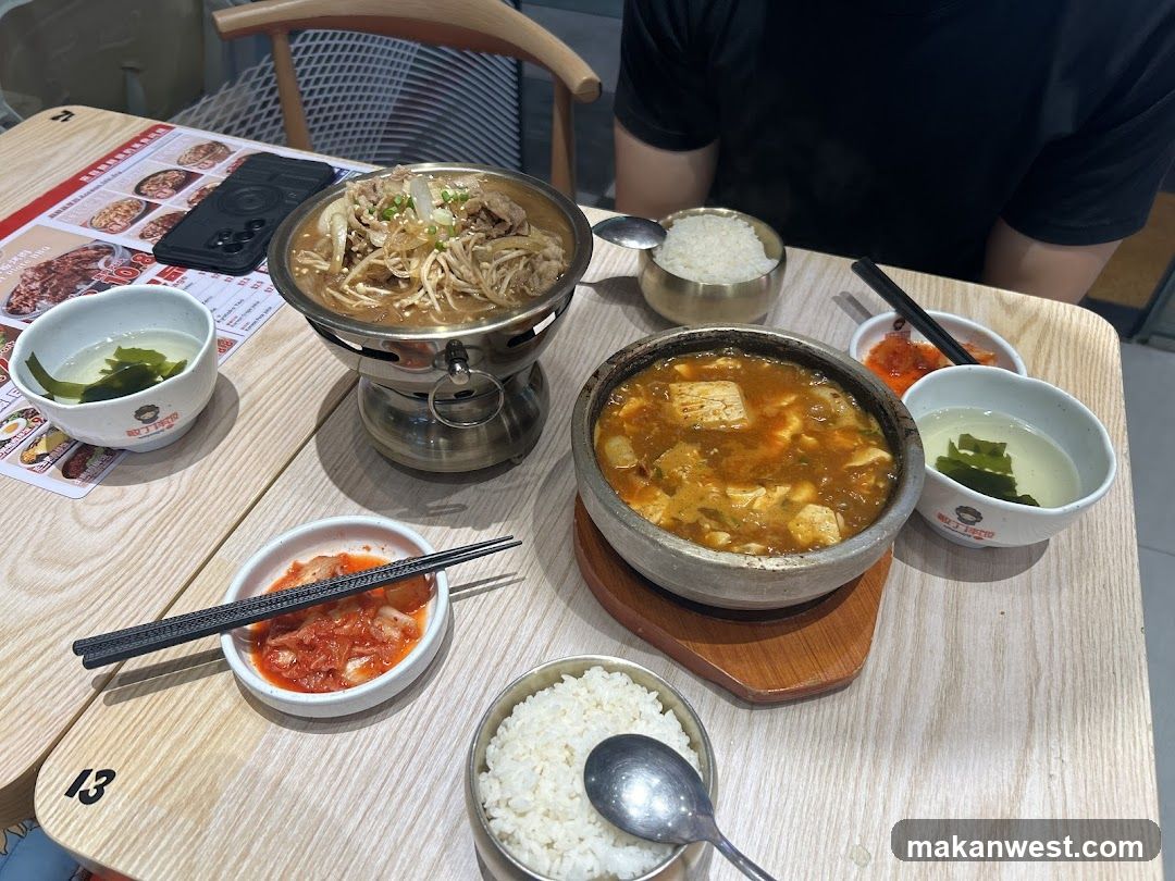 Korean Food Spread