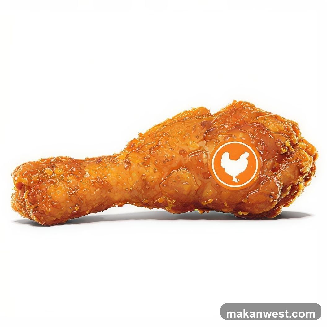 Chicken Leg with Logo