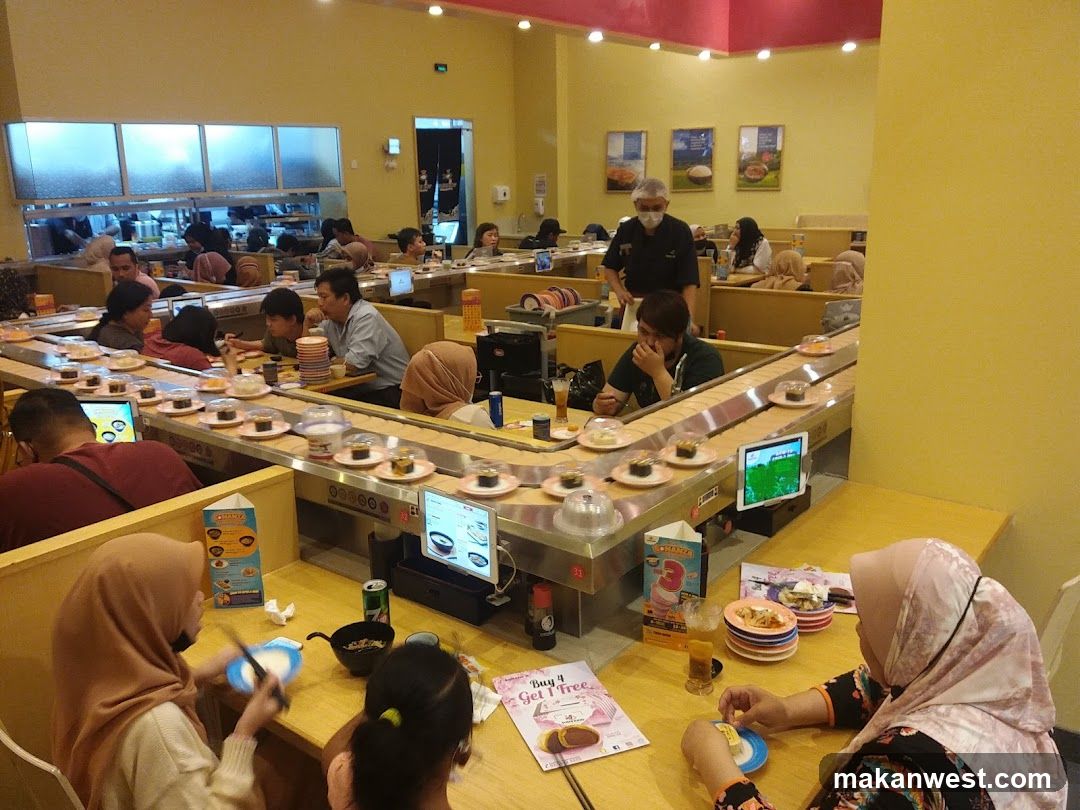 Sushi Restaurant with Conveyor Belt