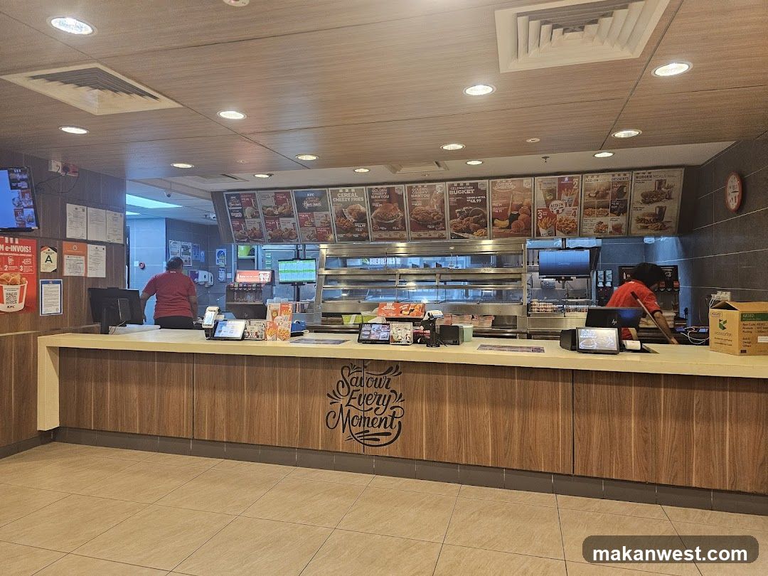 Restaurant Interior Counter Area