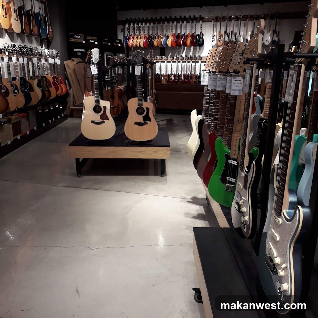 Guitars on Display