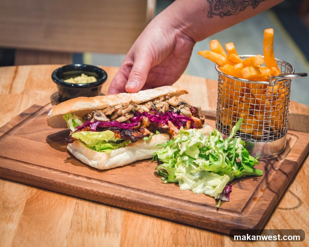 Sandwich with Fries