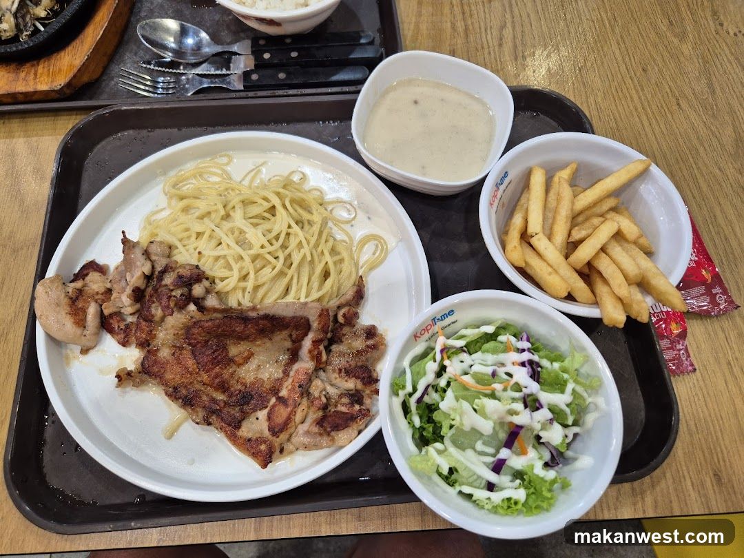 Chicken and Spaghetti Meal