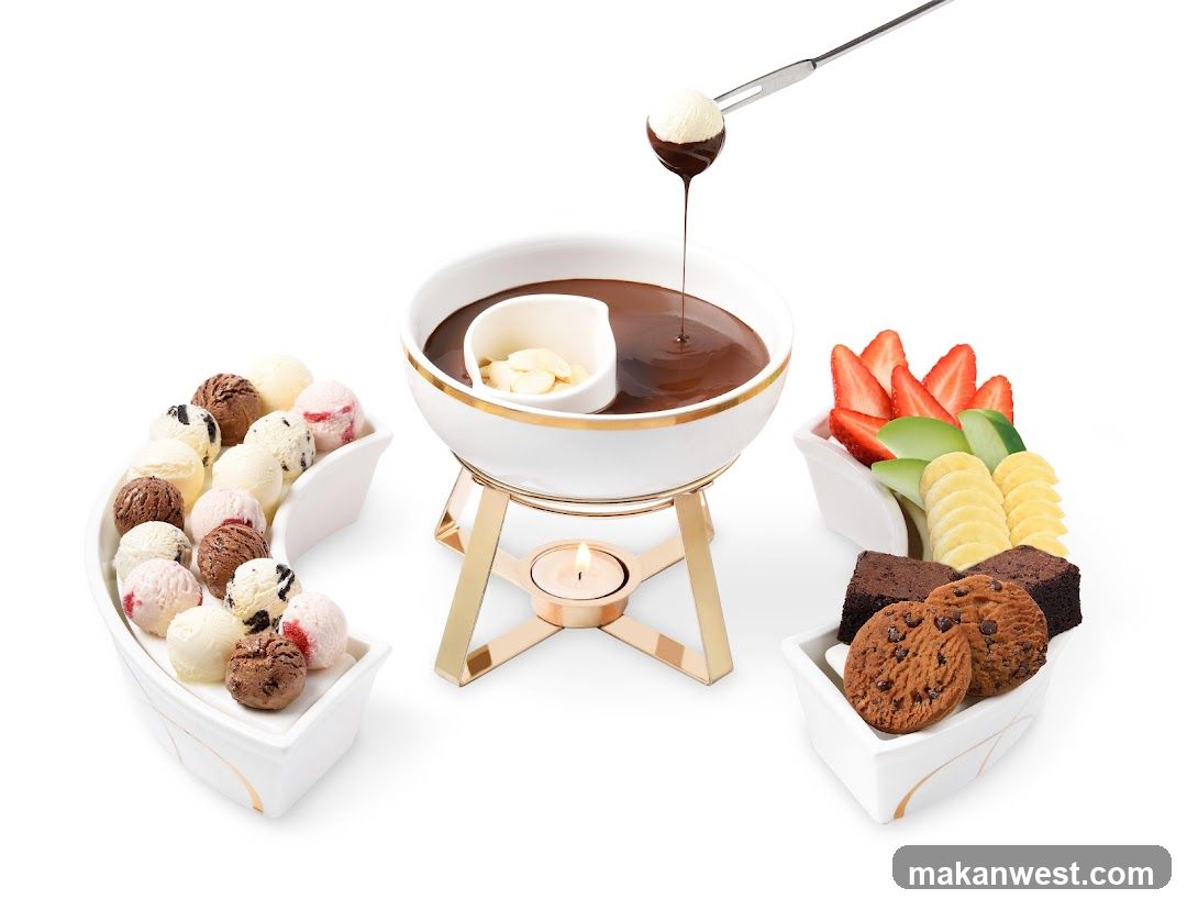 Chocolate Fondue Dessert