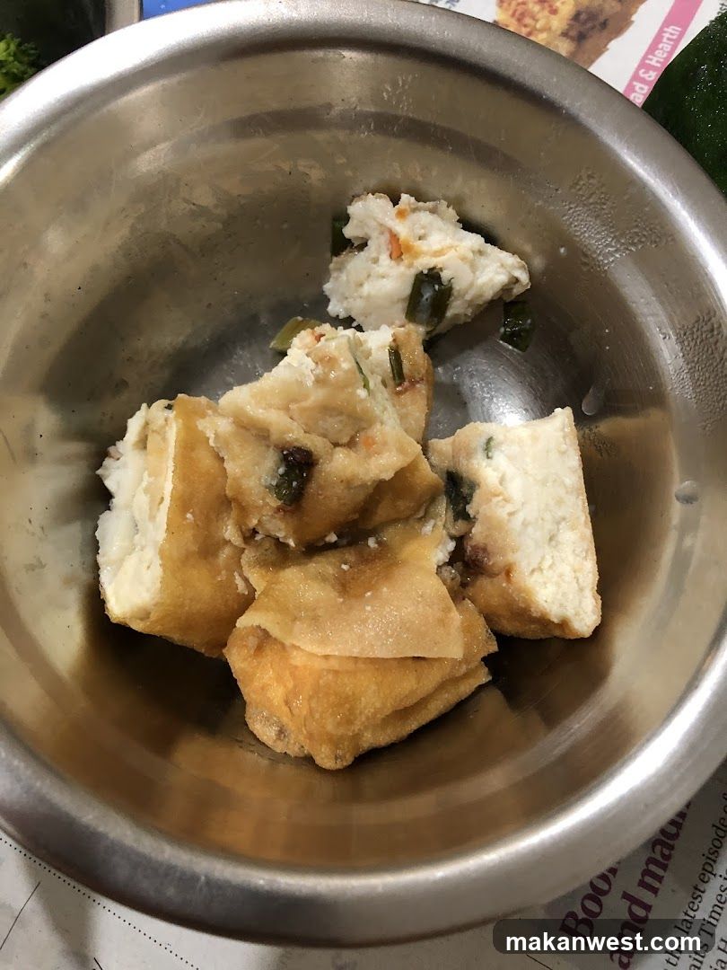 Fried Tofu Dish