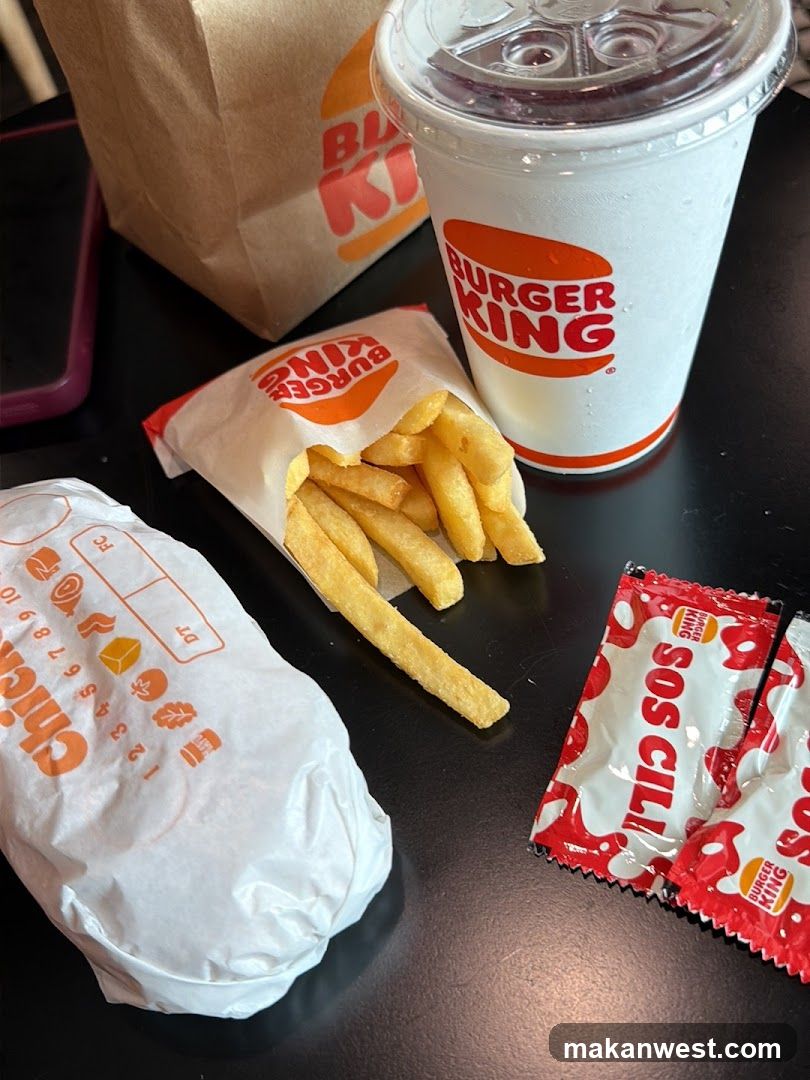 Burger King Meal Items