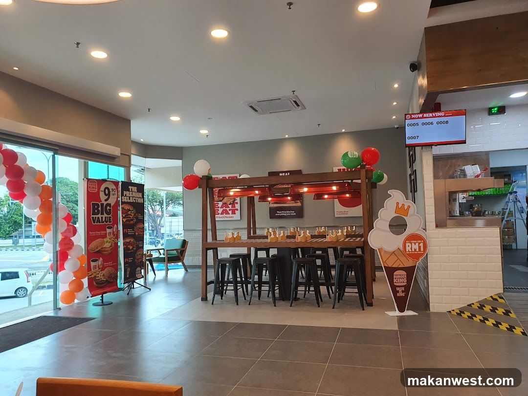 Burger King Interior