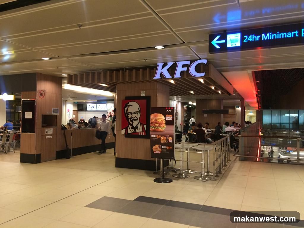 KFC Restaurant Interior