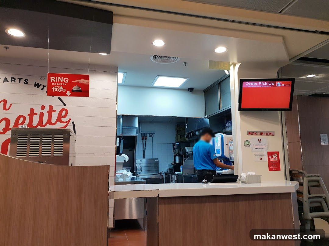 Fast Food Counter Interior
