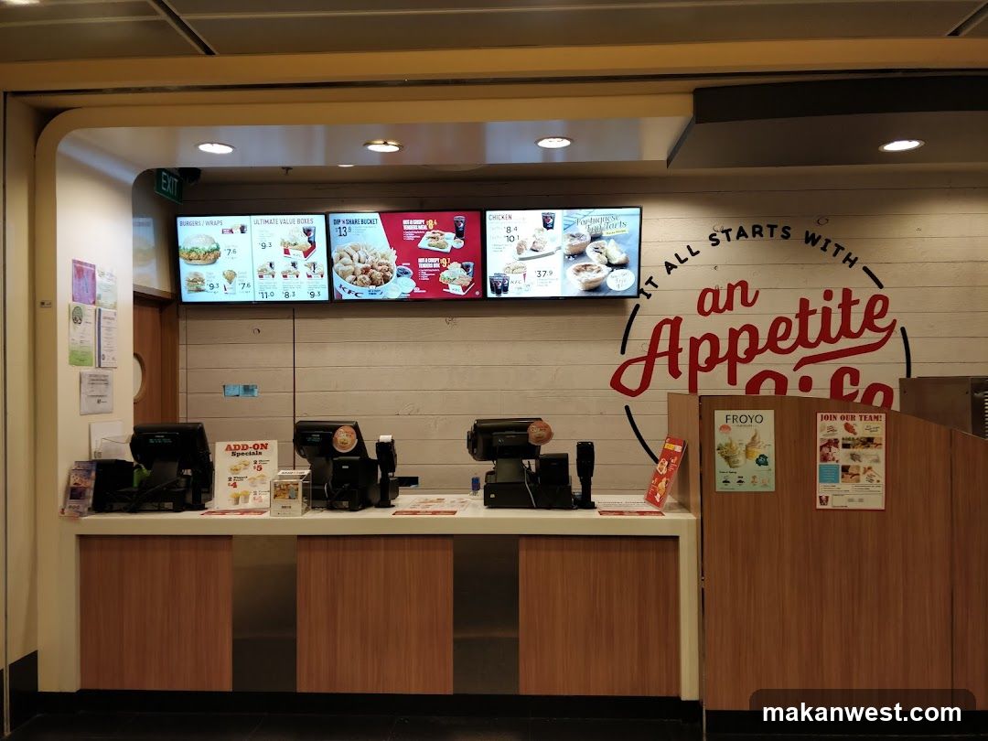 Fast Food Counter Interior
