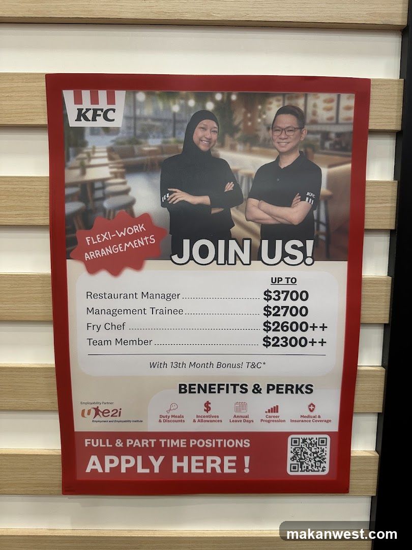 KFC Recruitment Poster