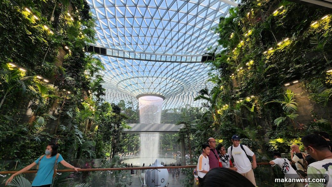 Indoor Garden with Waterfall