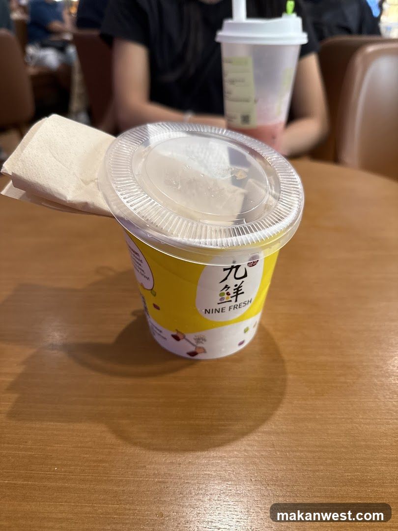 Nine Fresh Cup on Table