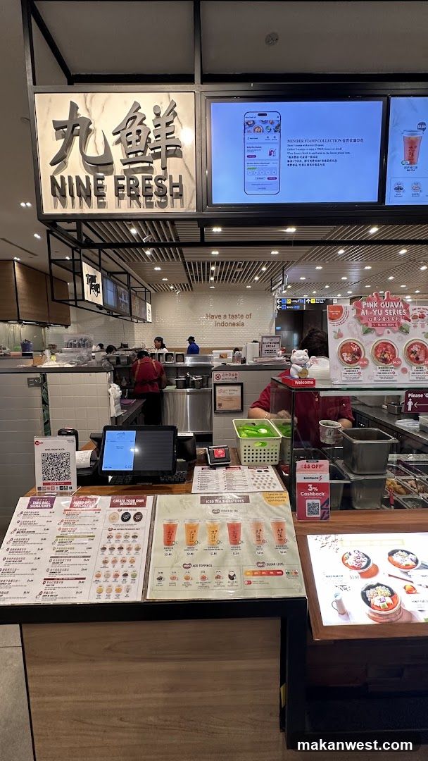 Nine Fresh Counter Interior