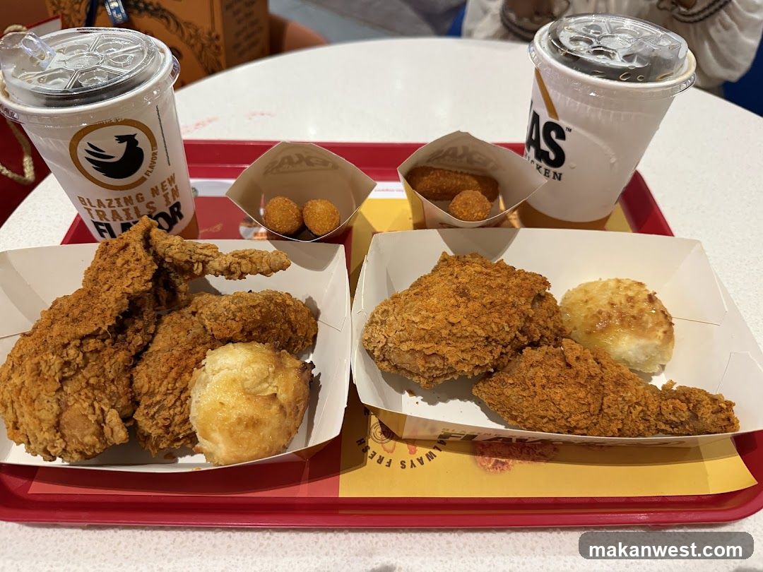 Fried Chicken Meal Tray