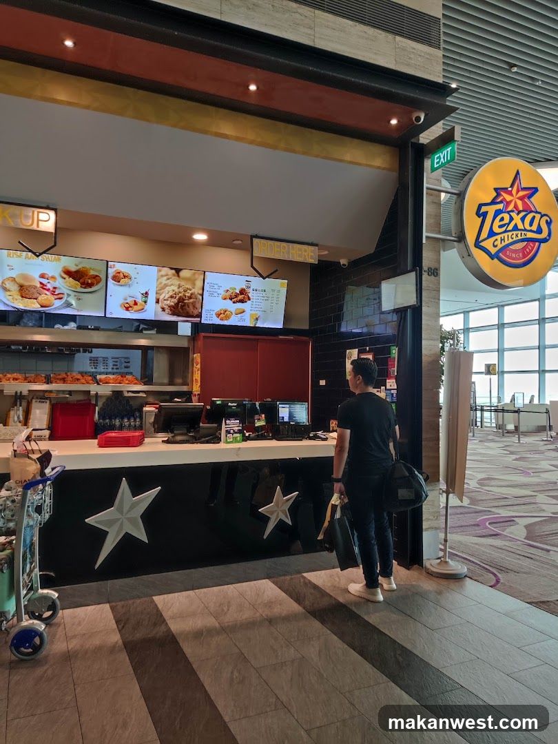 Food Counter Interior View