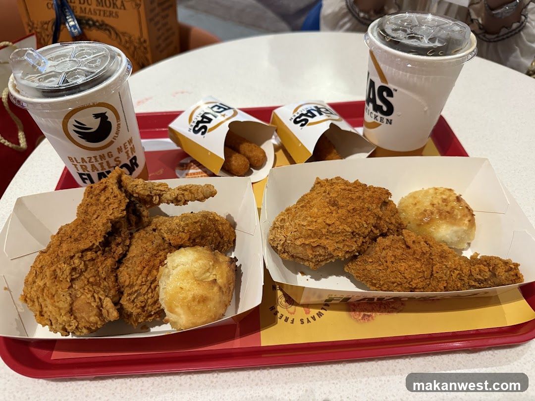 Fried Chicken Meal Tray