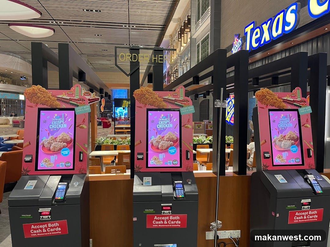 Self-Service Kiosk Display