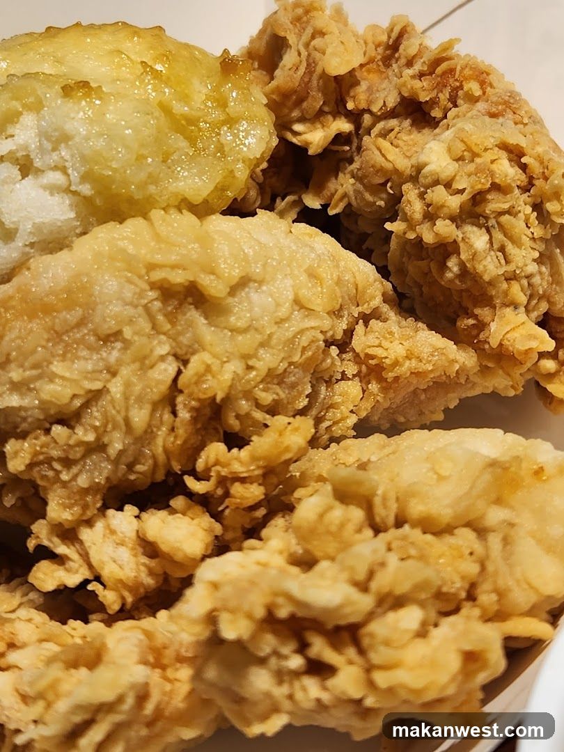 Fried Chicken and Tempura
