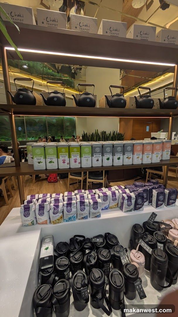 Chaki Tea Pot Store Interior Display