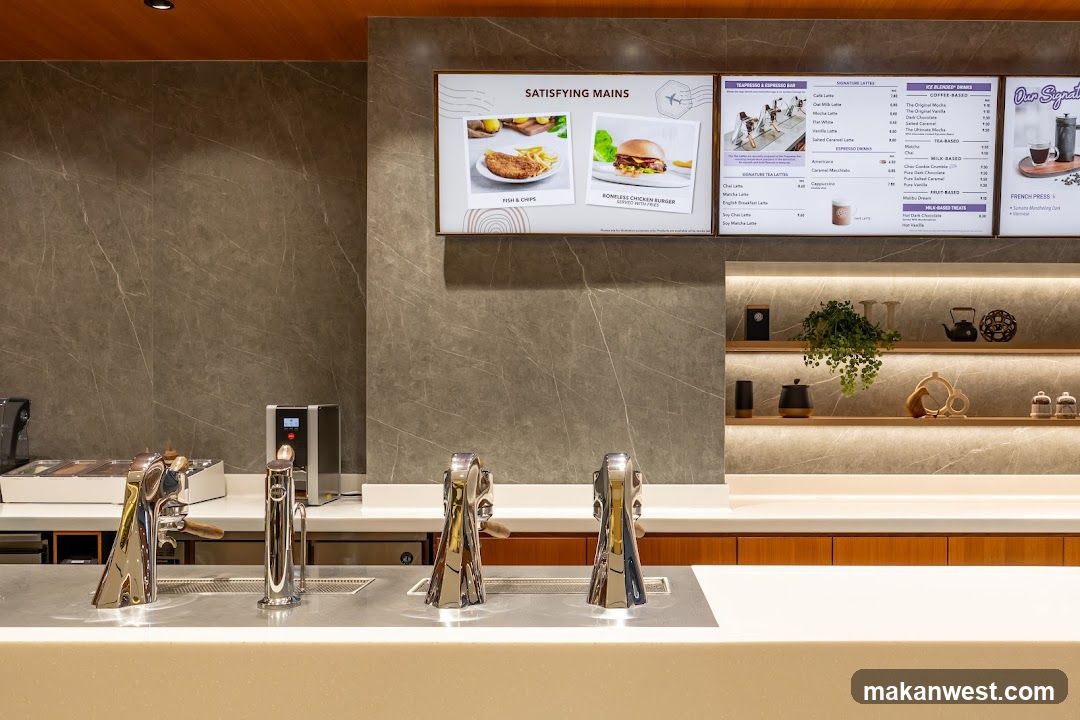 Food Service Counter Interior