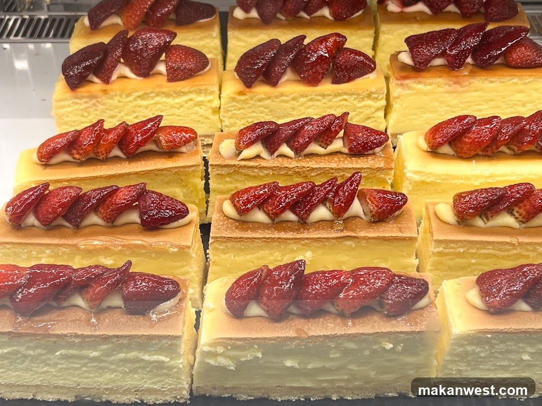 Strawberry Cheesecake Display
