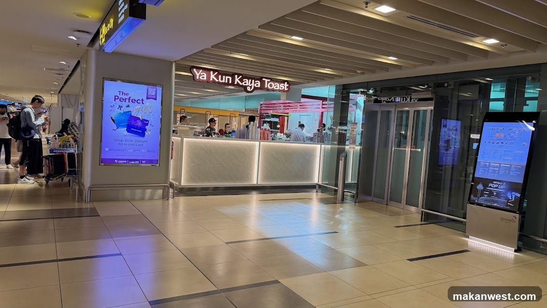Airport Food Court Interior