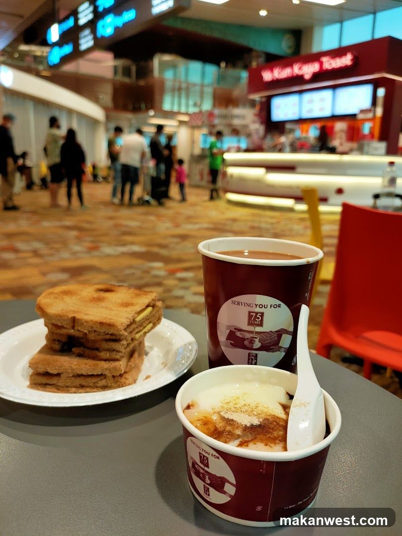 Food at Airport Terminal