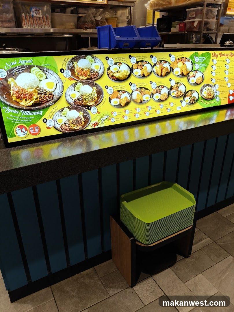 Food Menu Display Board
