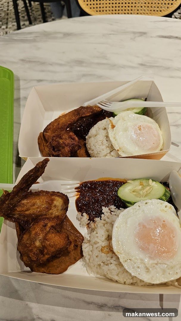Fried Chicken Rice Meal