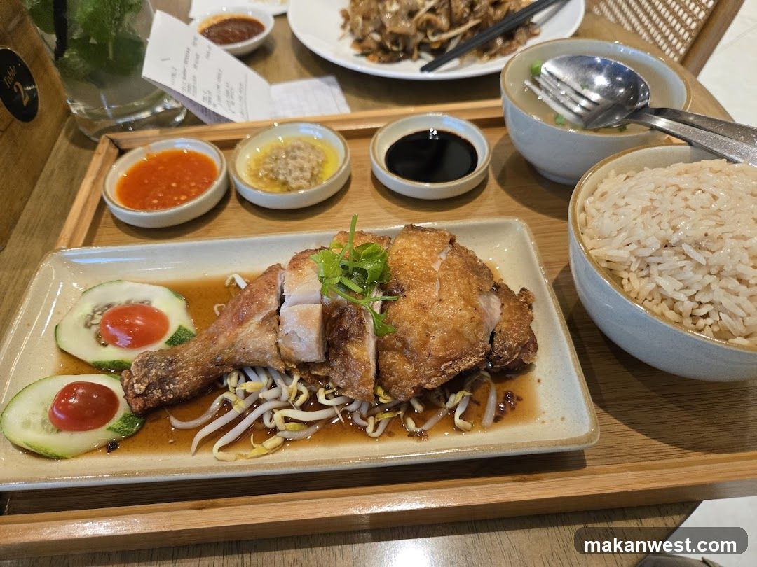 Hainanese Chicken Rice Meal
