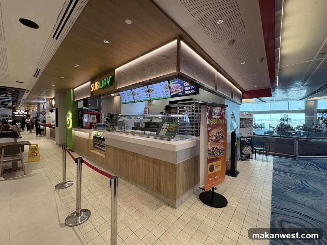 Subway Restaurant Interior