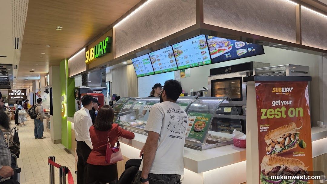 Subway Sandwich Shop Interior