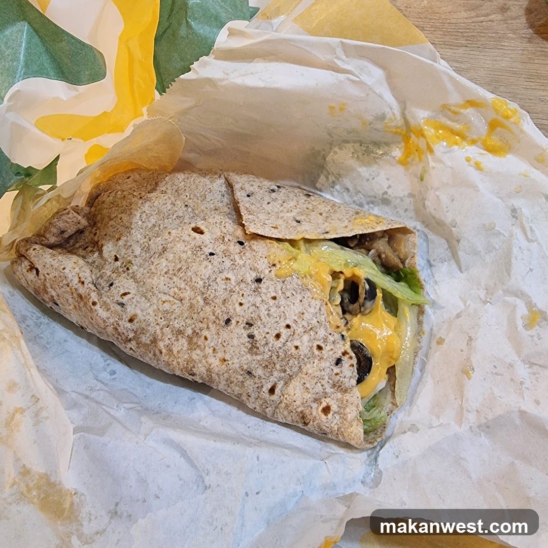 Burrito in Wrapper