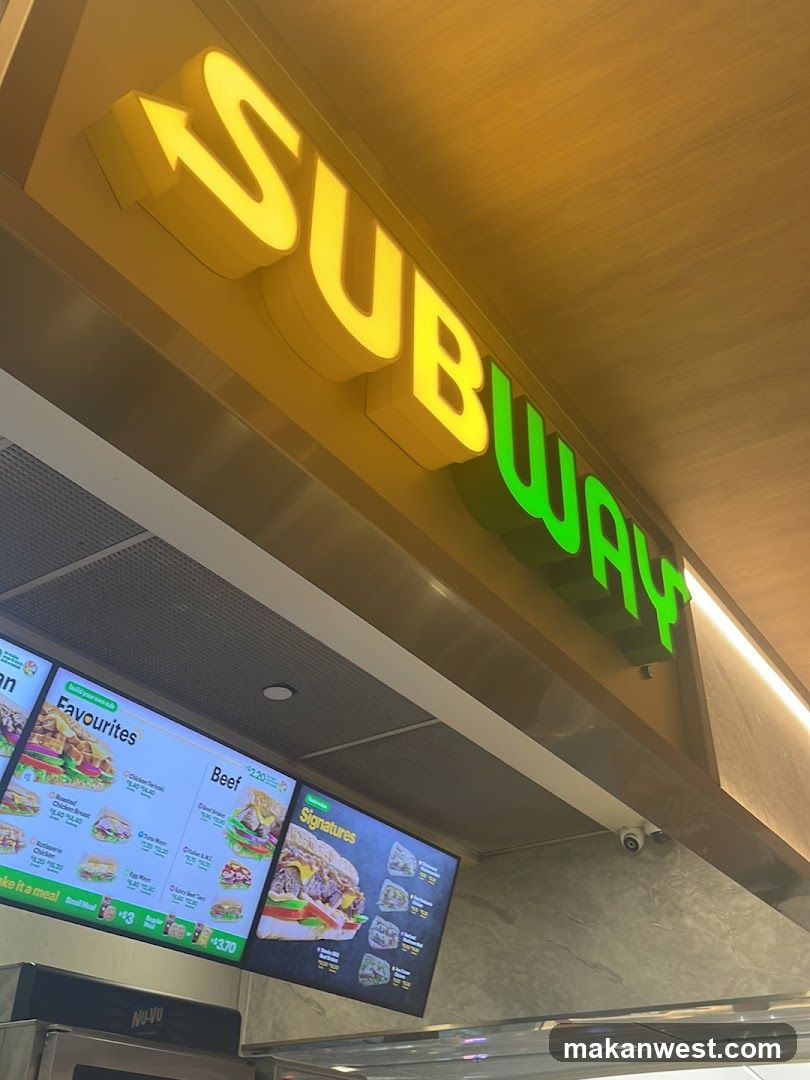 Subway Store Interior View