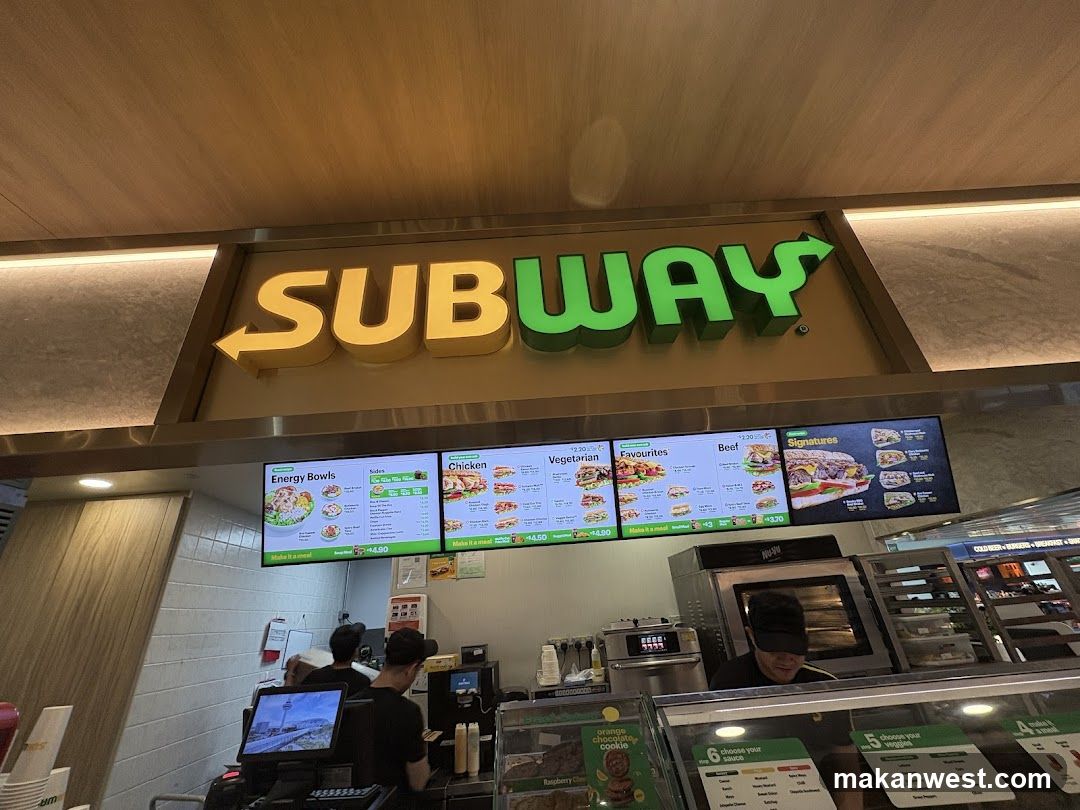 Subway Restaurant Interior