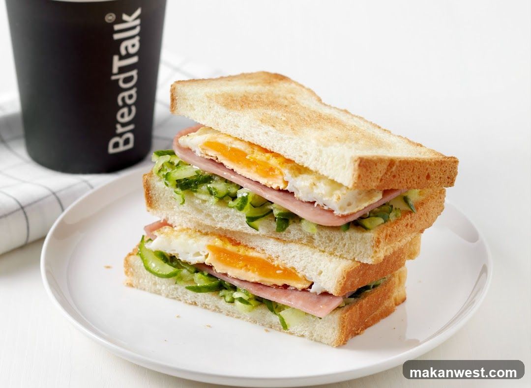 BreadTalk Sandwich