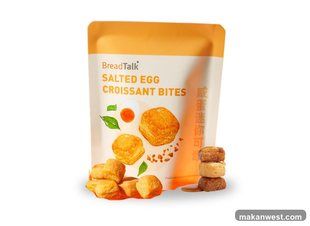 BreadTalk Salted Egg Croissant Bites