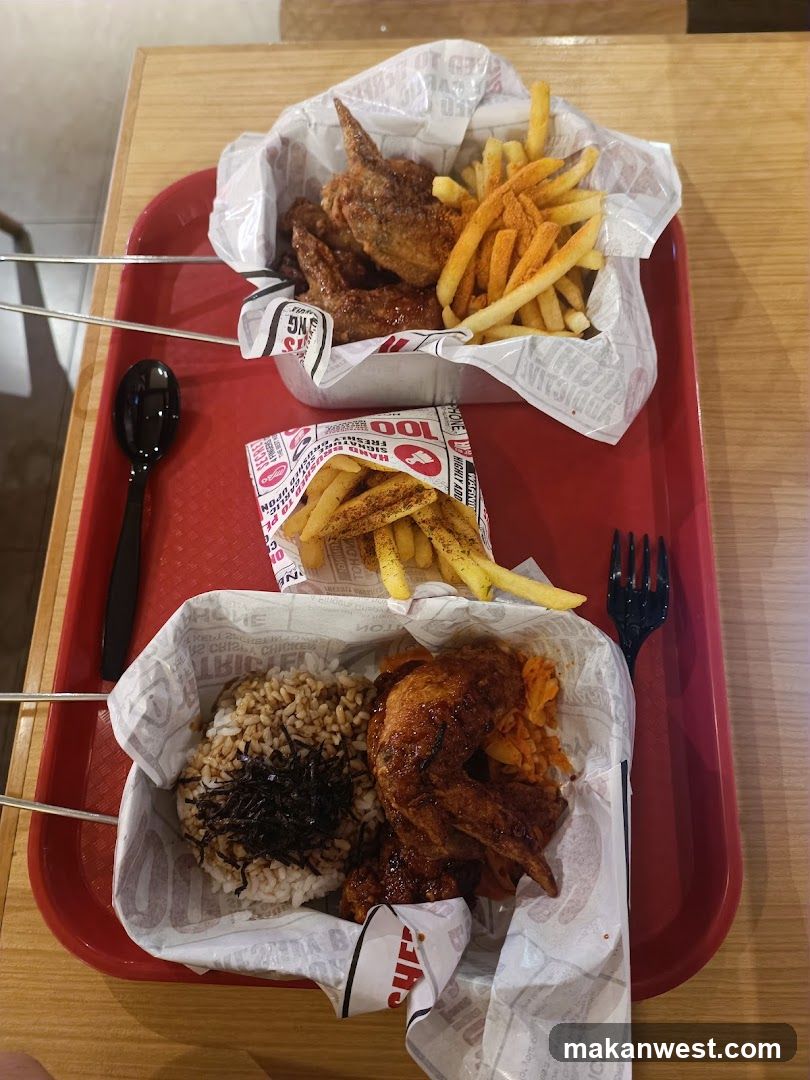 KFC Meal Tray