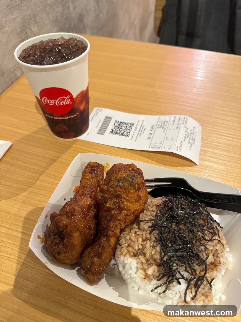 KFC Meal with Coca-Cola