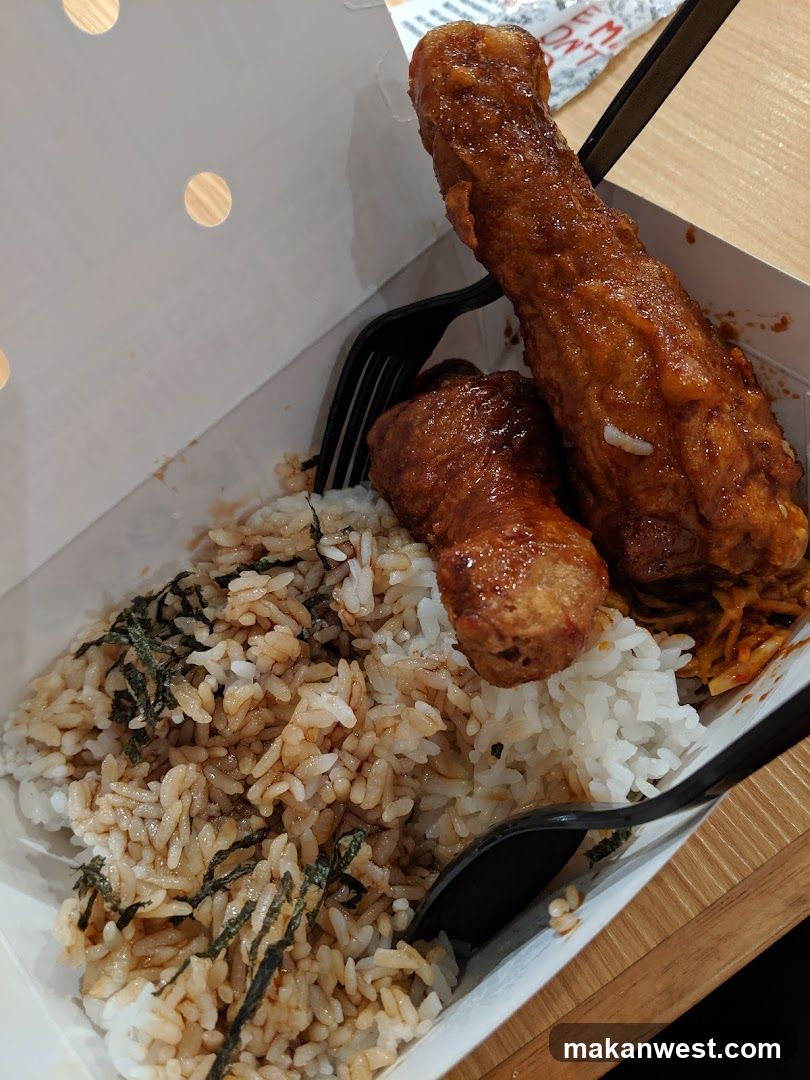 Fried Chicken Rice Bowl