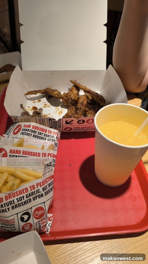 Fried Chicken and Drink Meal