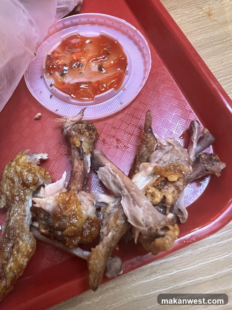 Fried Chicken with Sauce
