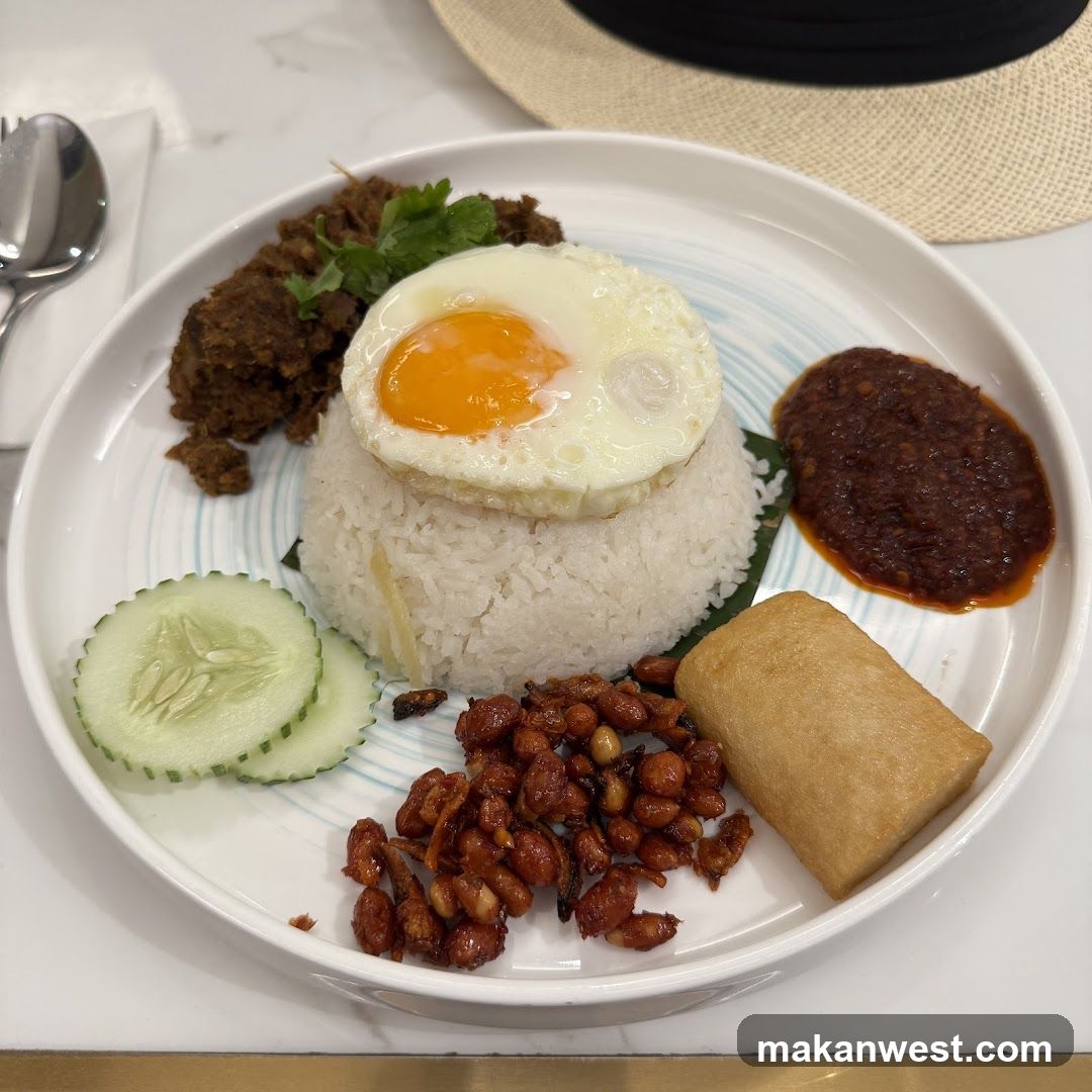 Nasi Lemak Plate