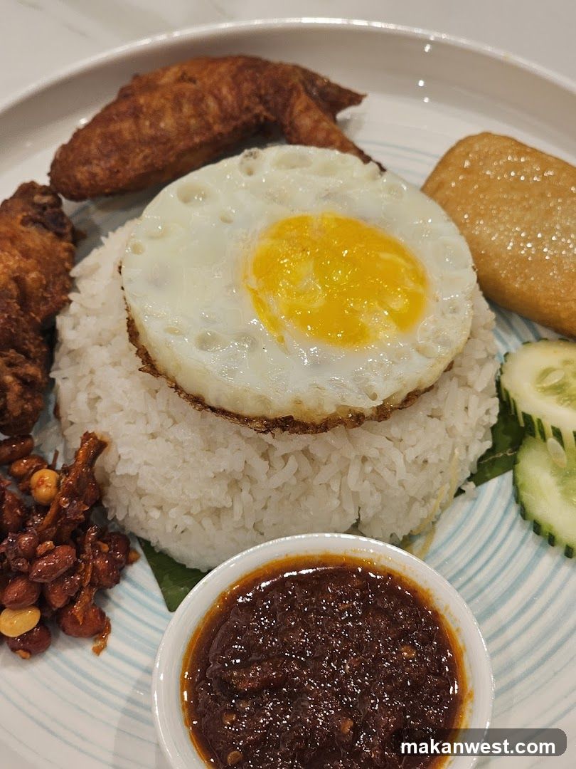 Fried Rice with Egg and Sides