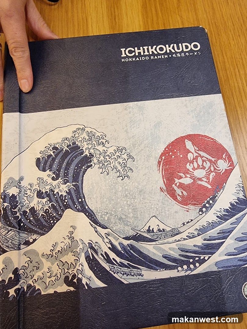 Ichikokudo Menu Cover
