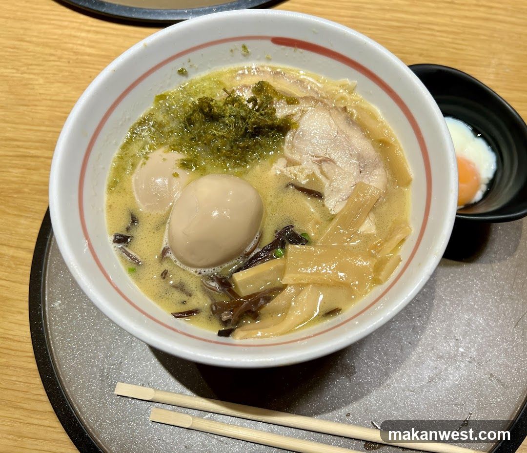 Ramen Bowl with Egg and Tofu Skin
