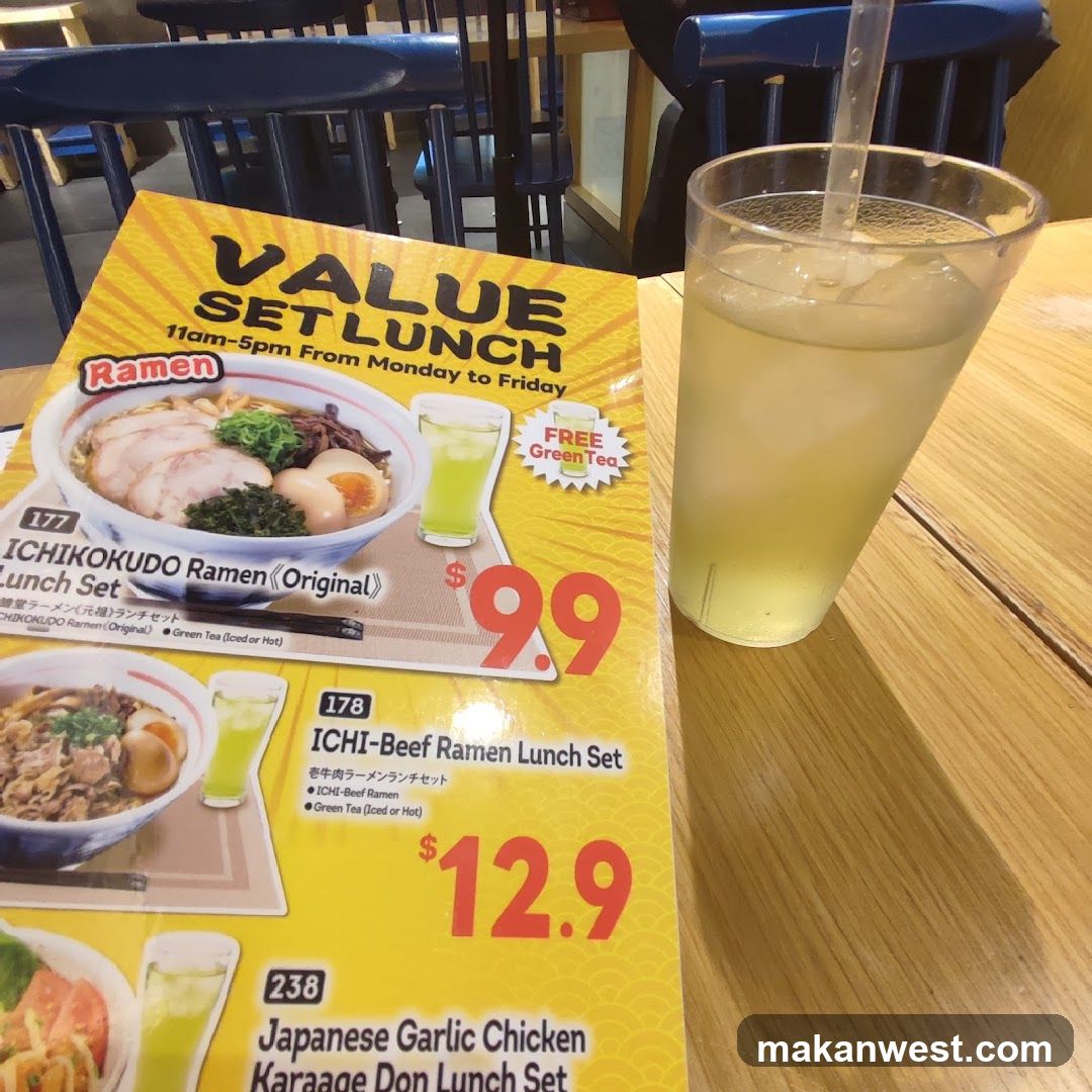 Ramen Lunch Set Menu